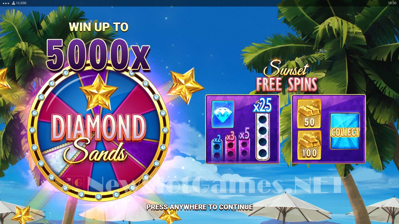 Diamond Sands Slot Demo Image