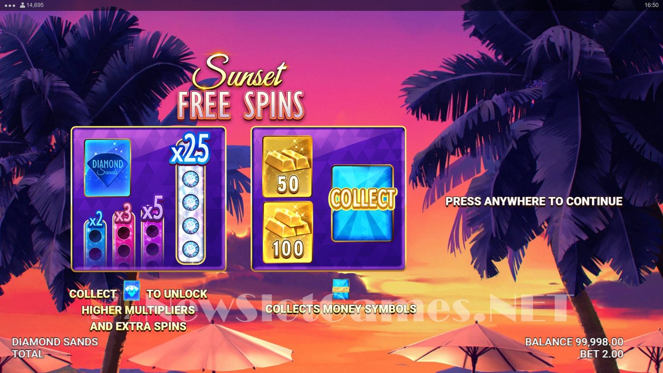 Diamond Sands Slot Slot Image in Demo - pic. 3