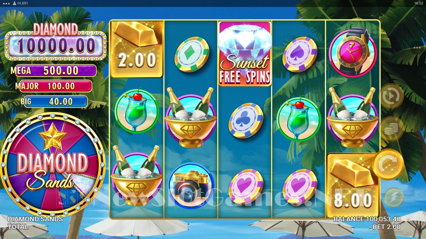 Diamond Sands Slot Slot Image in Demo - pic. 8