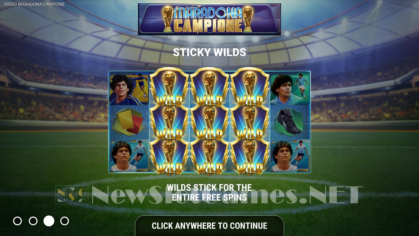 Diego Maradona Campione Slot Demo Image