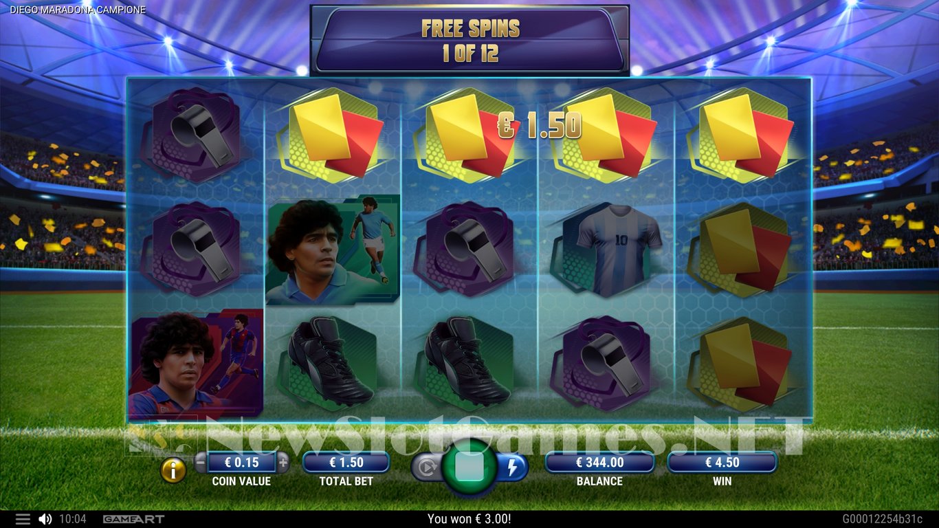 Diego Maradona Campione Slot Slot Image in Demo - pic. 11