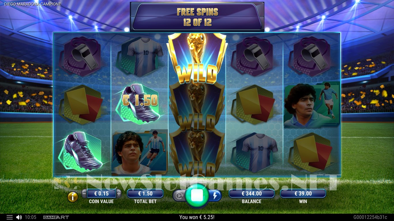 Diego Maradona Campione Slot Slot Image in Demo - pic. 12