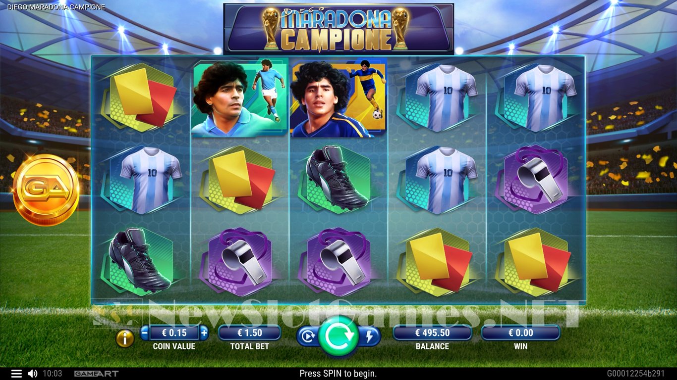 Diego Maradona Campione Slot Slot Image in Demo - pic. 3