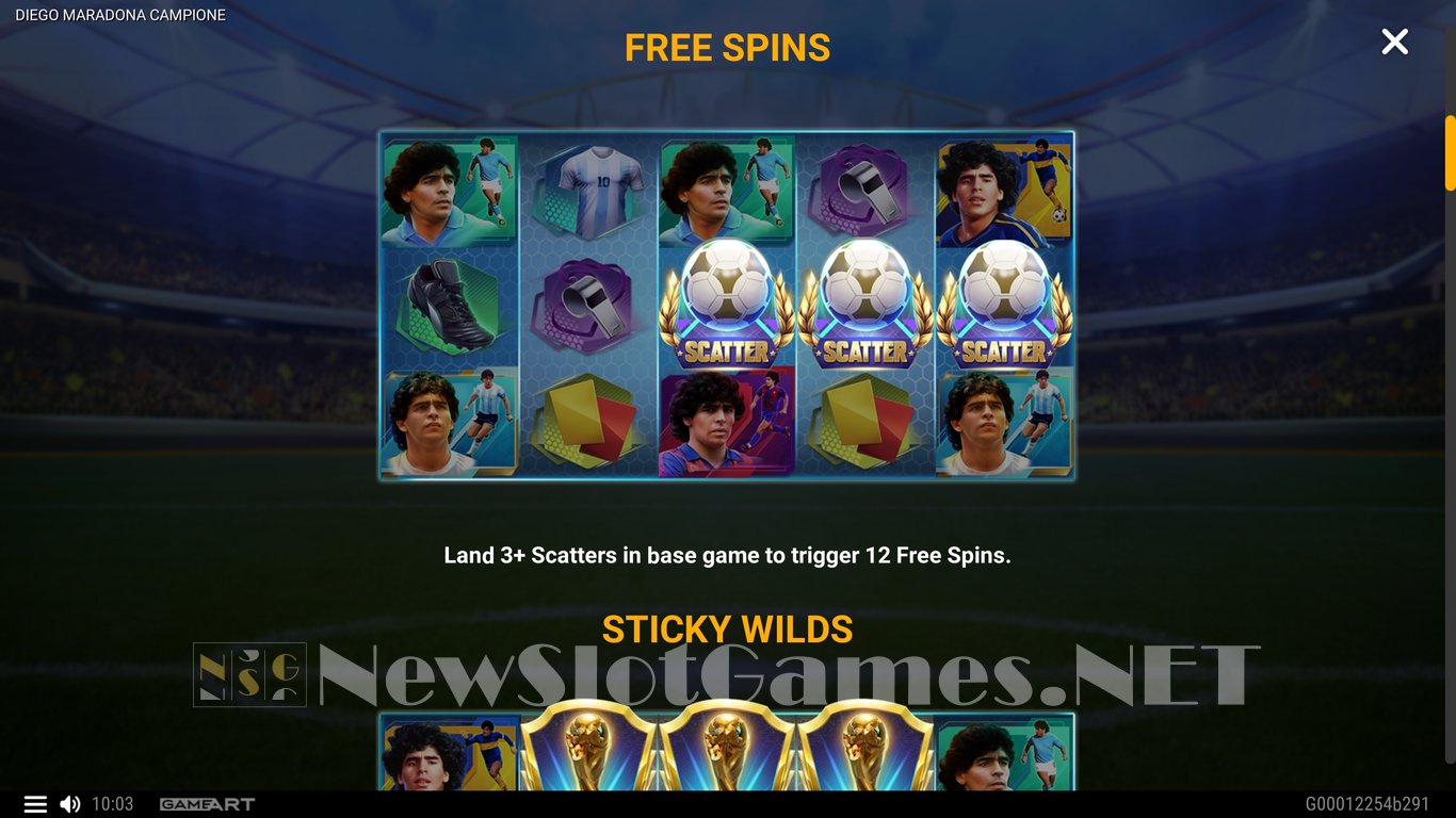 Diego Maradona Campione Slot Slot Image in Demo - pic. 4