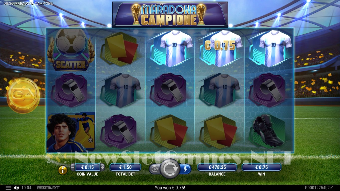 Diego Maradona Campione Slot Slot Image in Demo - pic. 7