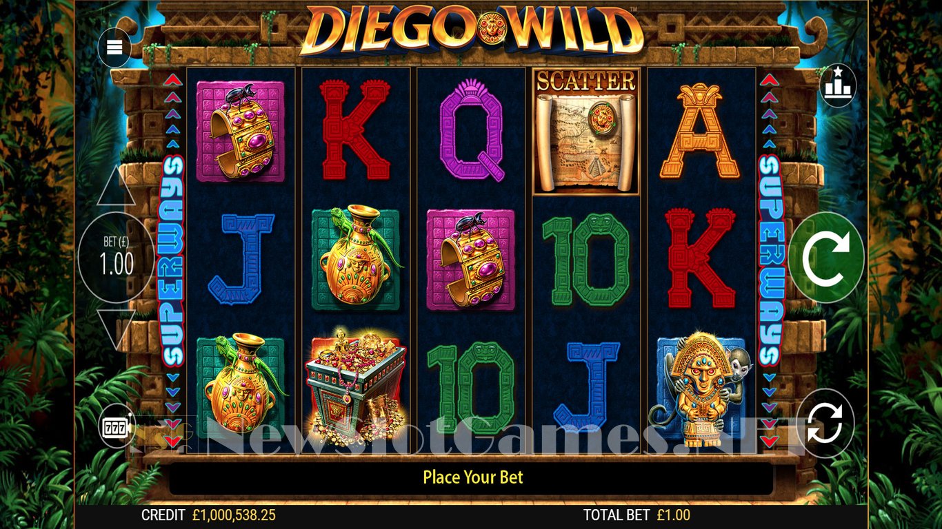 Diego Wild Slot Demo Image