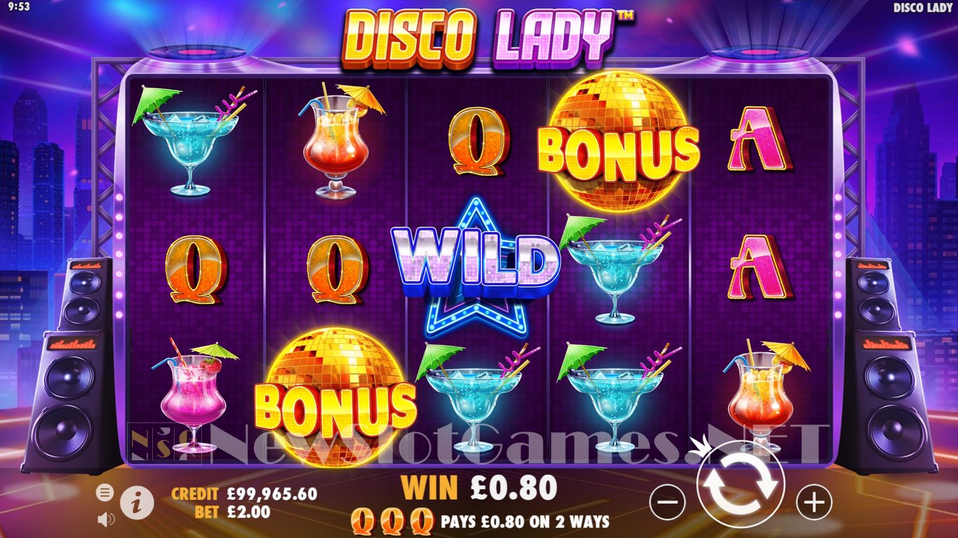 Disco Lady Slot Slot Image in Demo - pic. 7
