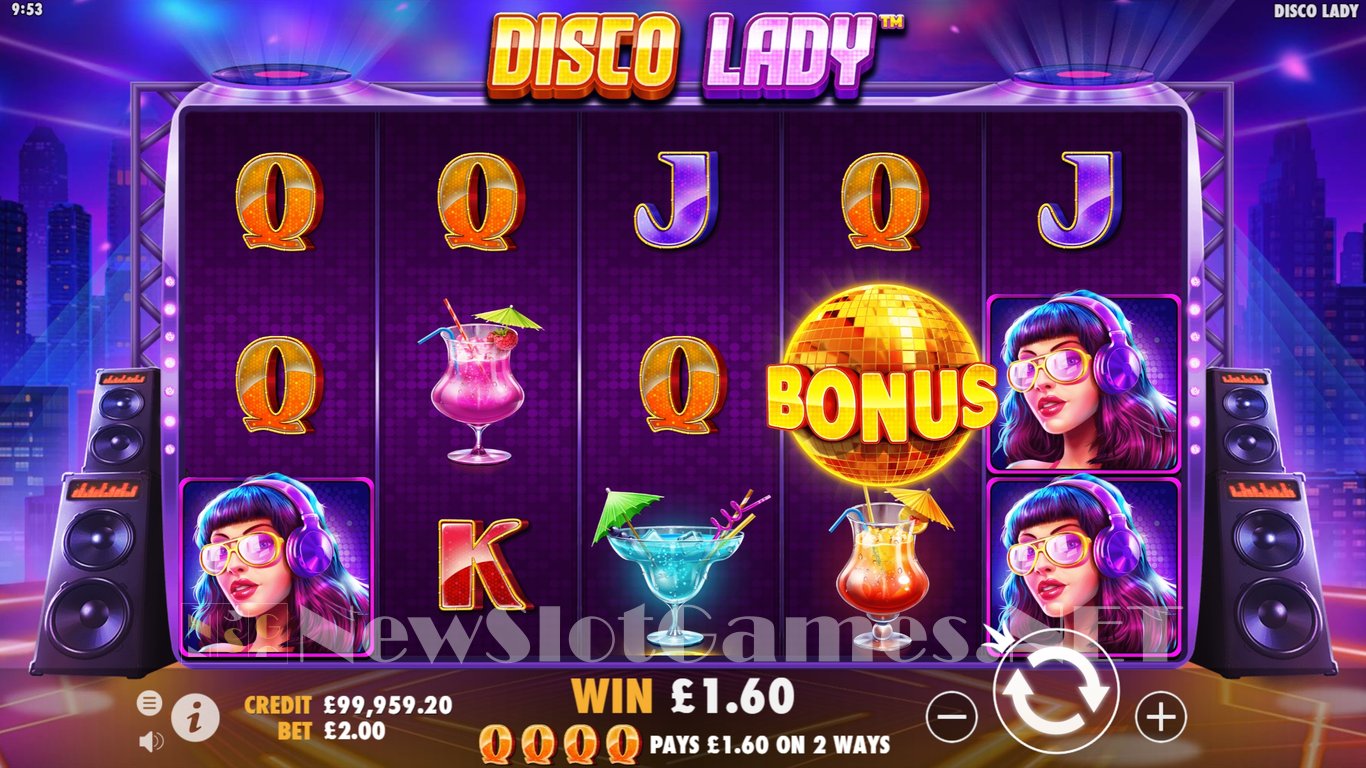 Disco Lady Slot Slot Image in Demo - pic. 8