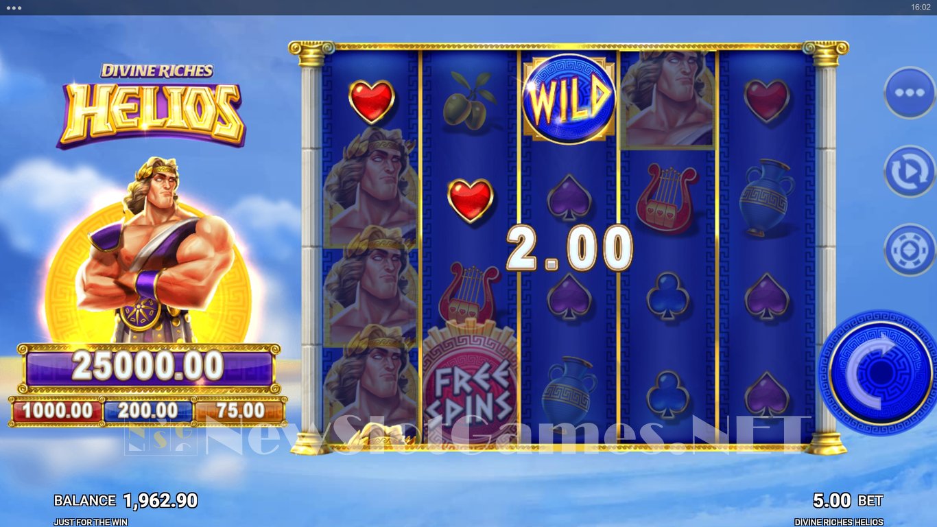 Divine Riches Helios Slot Slot Image in Demo - pic. 2