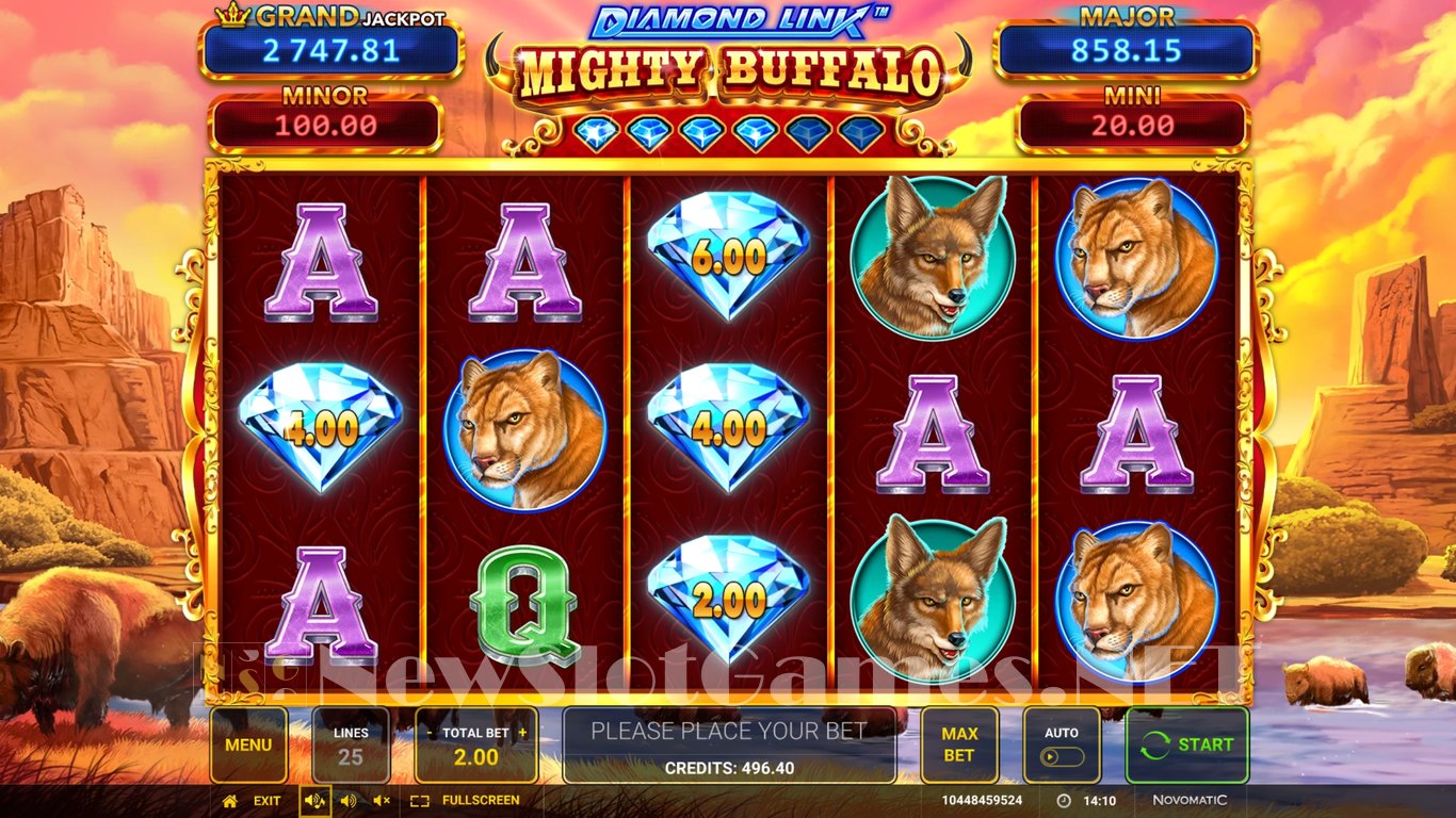 Diamond Link Mighty Buffalo Slot Slot Image in Demo - pic. 10