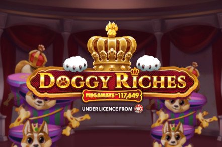 Doggy Riches Megaways Slot Logo