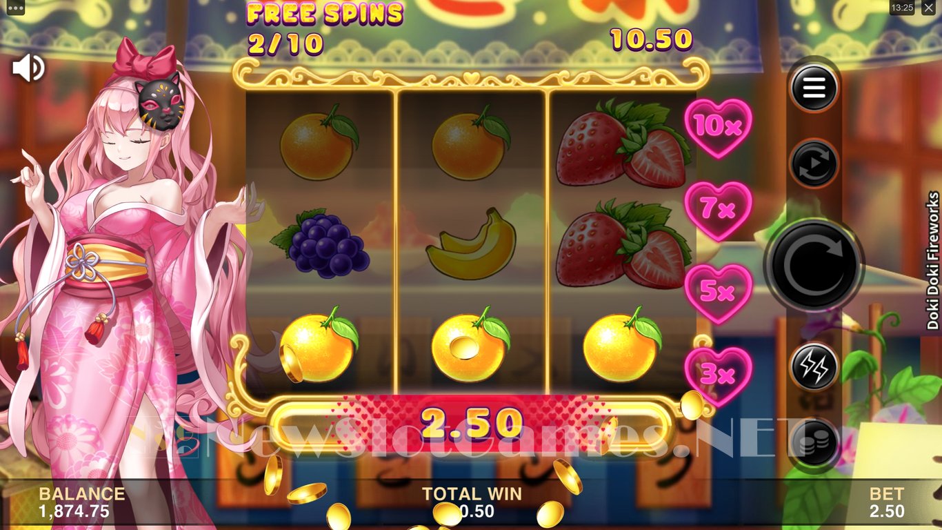 Doki Doki Fireworks Slot Slot Image in Demo - pic. 11