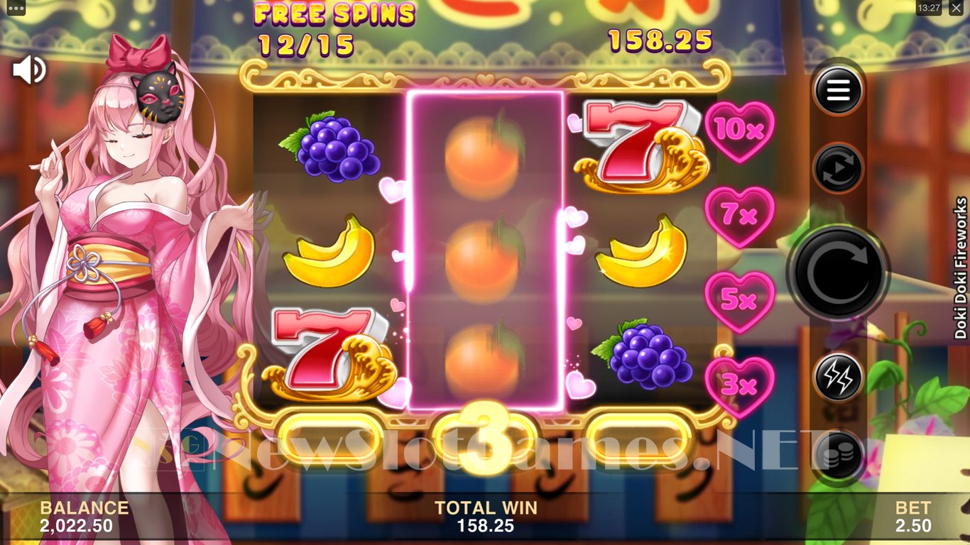 Doki Doki Fireworks Slot Slot Image in Demo - pic. 15