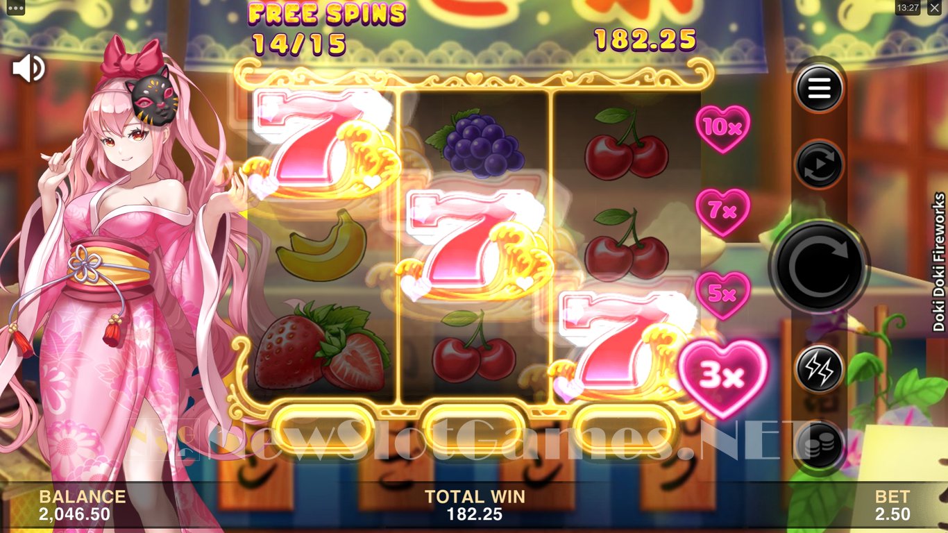 Doki Doki Fireworks Slot Slot Image in Demo - pic. 16