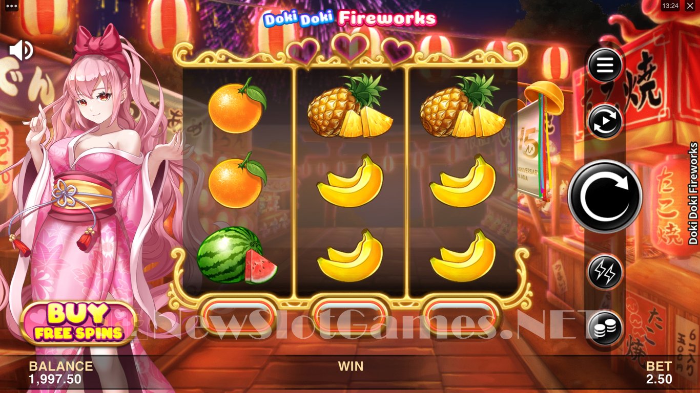 Doki Doki Fireworks Slot Slot Image in Demo - pic. 2