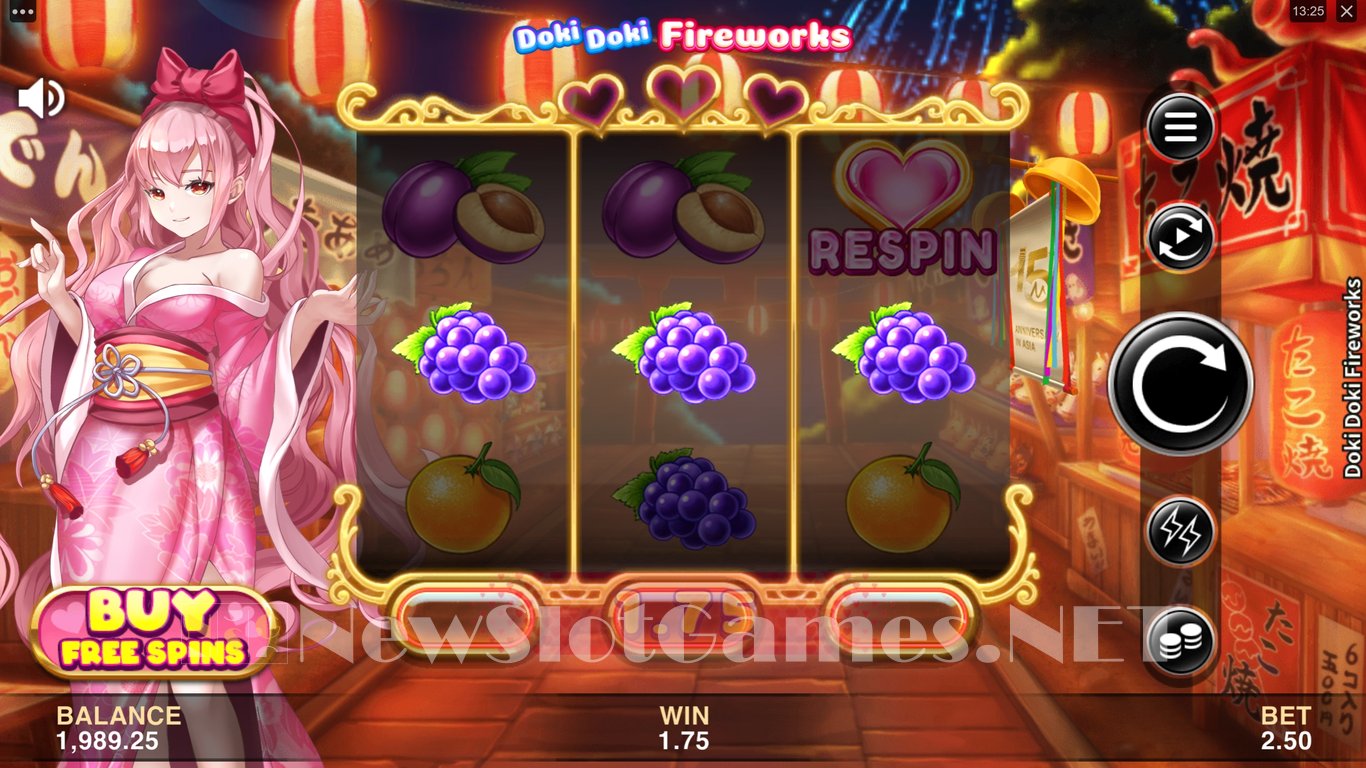 Doki Doki Fireworks Slot Slot Image in Demo - pic. 6