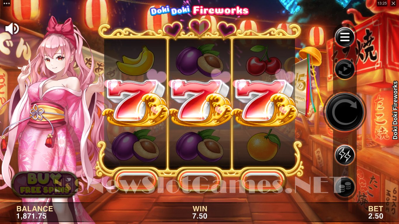 Doki Doki Fireworks Slot Slot Image in Demo - pic. 8