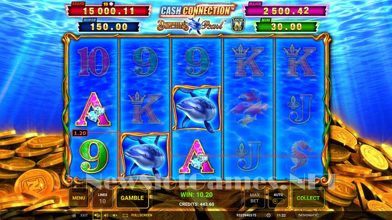 Cash Connection Dolphins Pearl Slot Slot Image in Demo - pic. 10