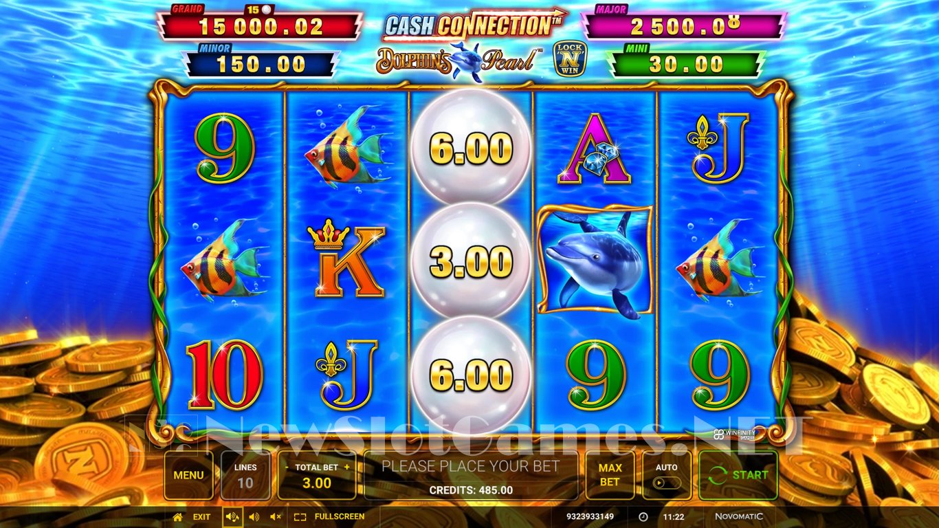 Cash Connection Dolphins Pearl Slot Slot Image in Demo - pic. 3