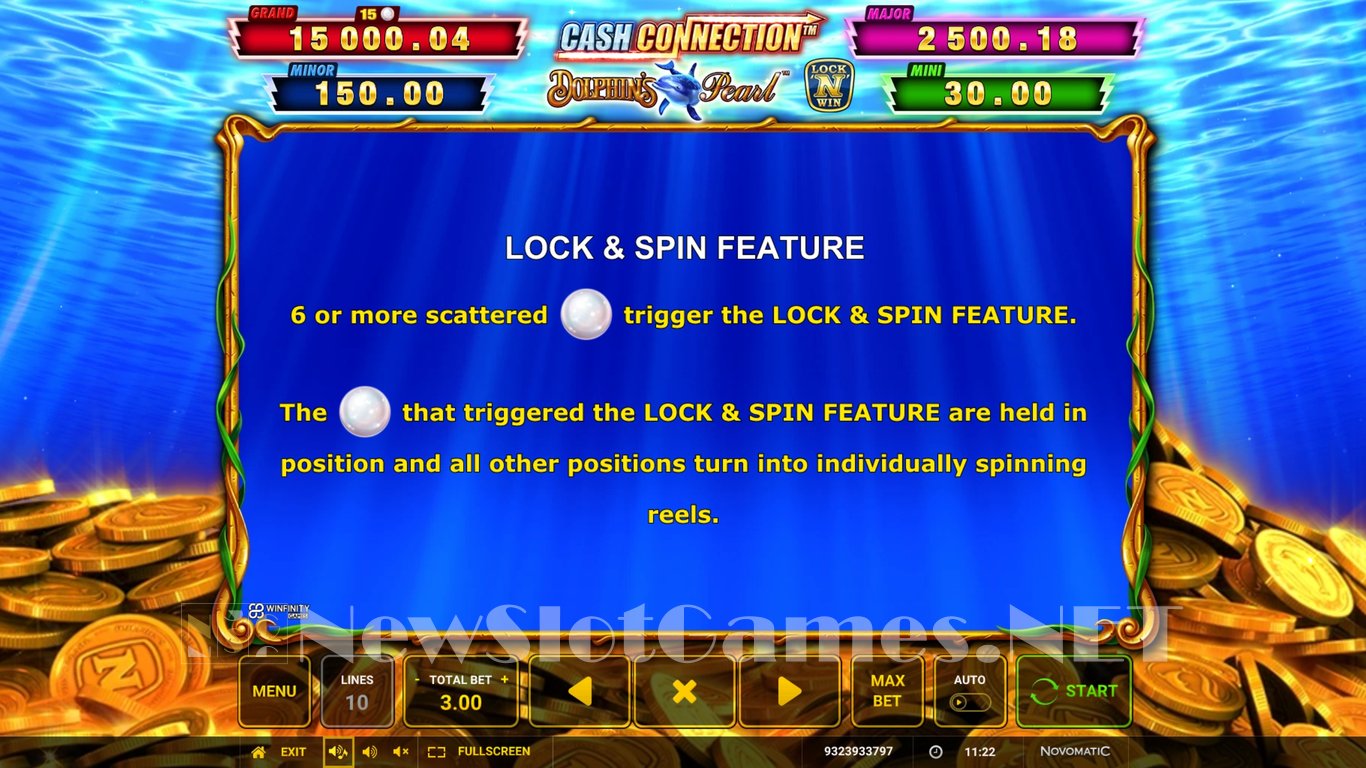 Cash Connection Dolphins Pearl Slot Slot Image in Demo - pic. 6