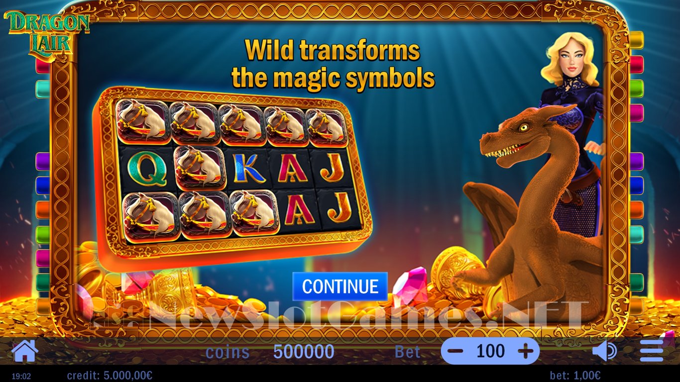 Dragon Lair Slot Demo Image