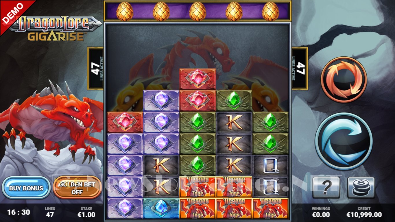 Dragon Lore Gigarise Slot Slot Image in Demo - pic. 2