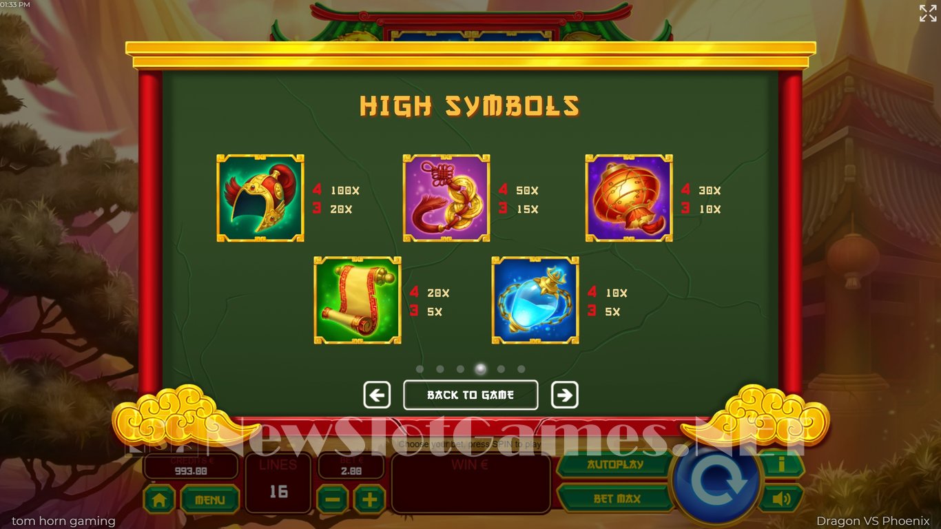 Dragon vs Phoenix Slot Slot Image in Demo - pic. 7
