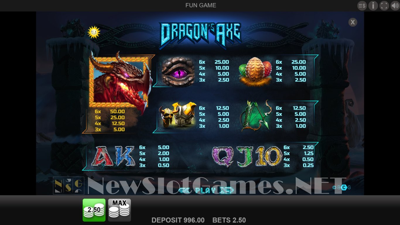 Dragons Axe Slot Slot Image in Demo - pic. 7