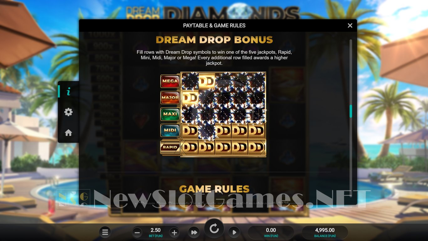 Dream Drop Diamonds Slot Slot Image in Demo - pic. 9