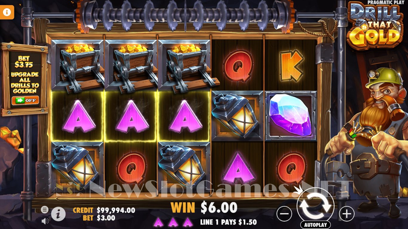 Drill That Gold Slot Slot Image in Demo - pic. 4