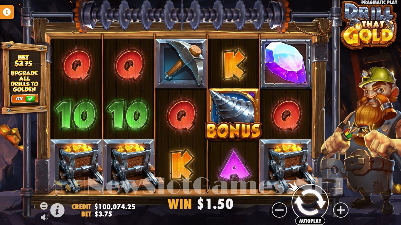 Drill That Gold Slot Slot Image in Demo - pic. 9