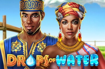 Drops of Water Slot Logo