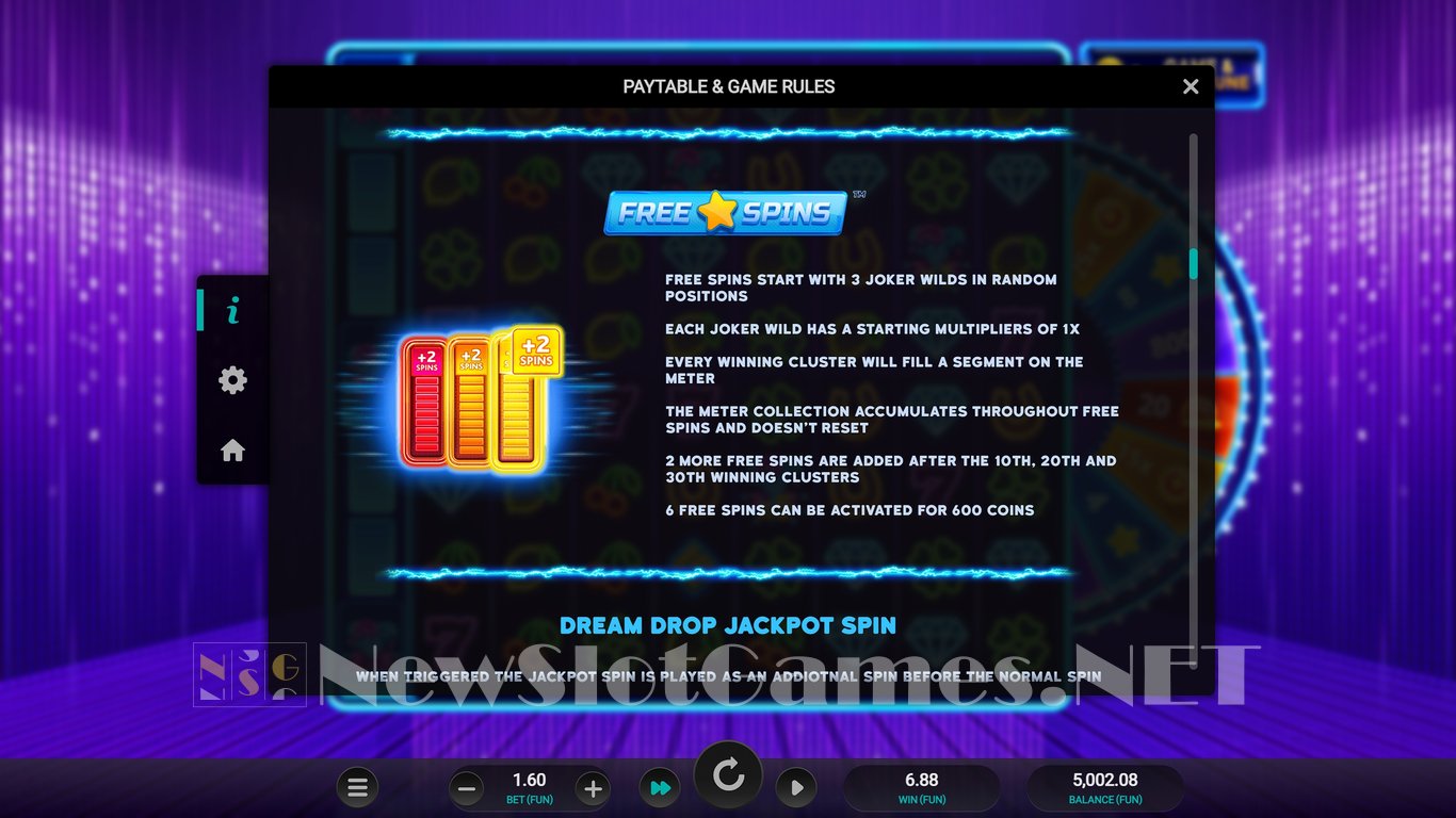 Dueling Jokers Dream Drop Slot Slot Image in Demo - pic. 9