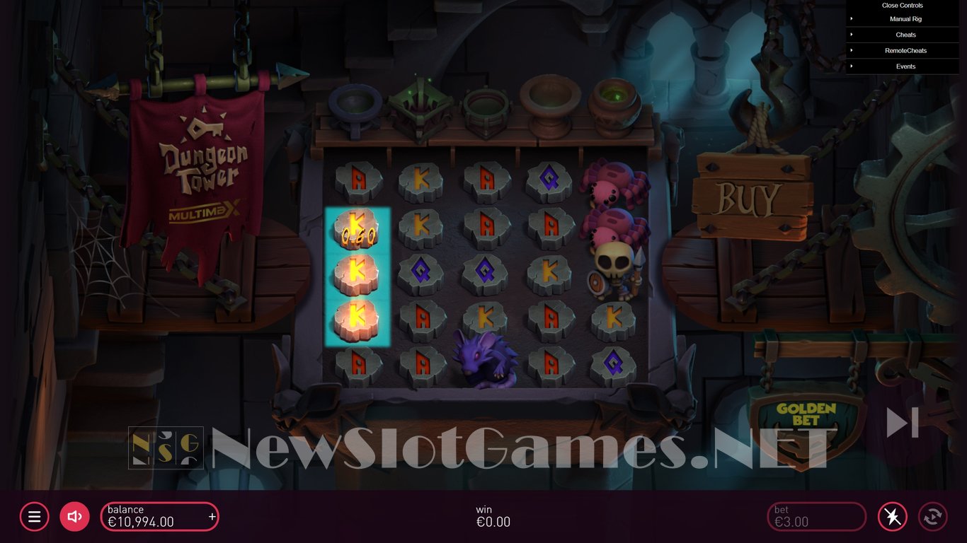 Dungeon Tower MultiMax Slot Slot Image in Demo - pic. 3
