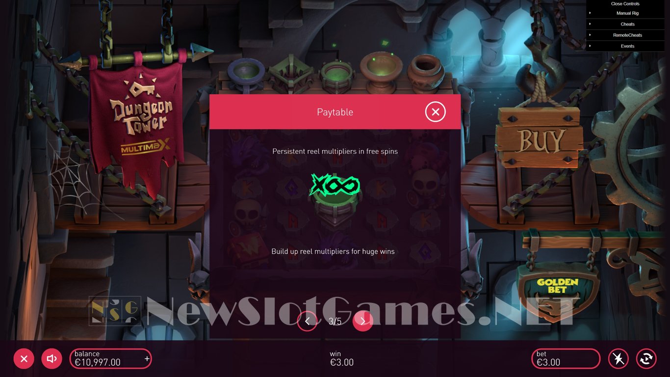 Dungeon Tower MultiMax Slot Slot Image in Demo - pic. 6