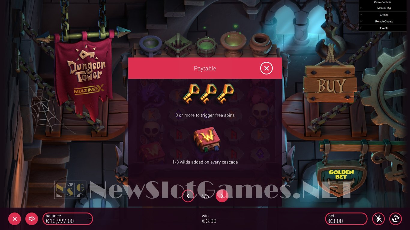 Dungeon Tower MultiMax Slot Slot Image in Demo - pic. 7