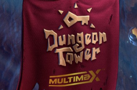 Dungeon Tower MultiMax Slot Logo