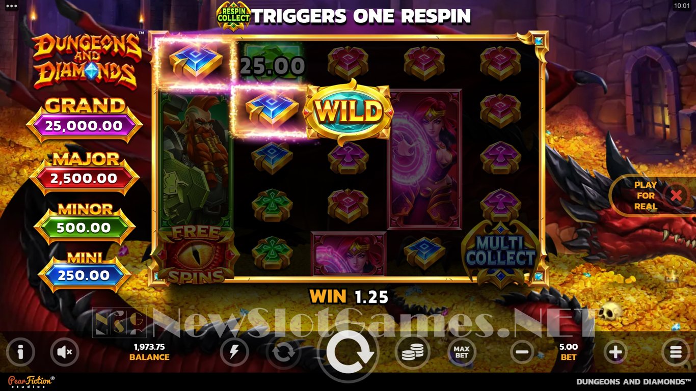 Dungeons and Diamonds Slot Slot Image in Demo - pic. 11