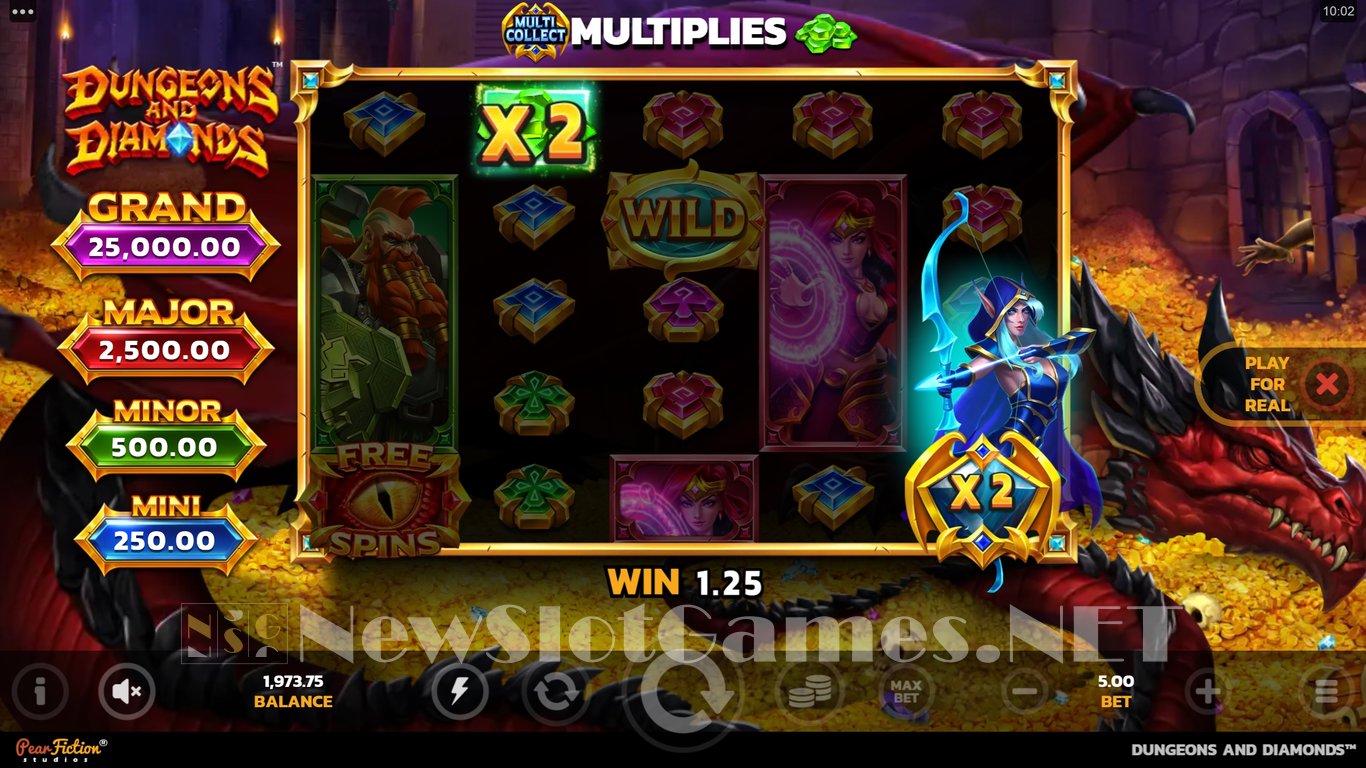Dungeons and Diamonds Slot Slot Image in Demo - pic. 12