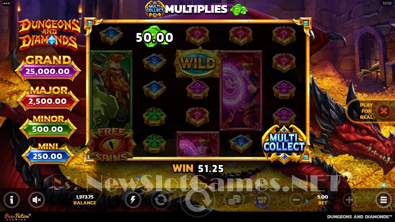 Dungeons and Diamonds Slot Slot Image in Demo - pic. 13