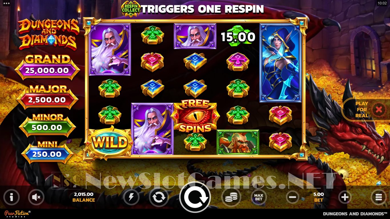 Dungeons and Diamonds Slot Slot Image in Demo - pic. 14
