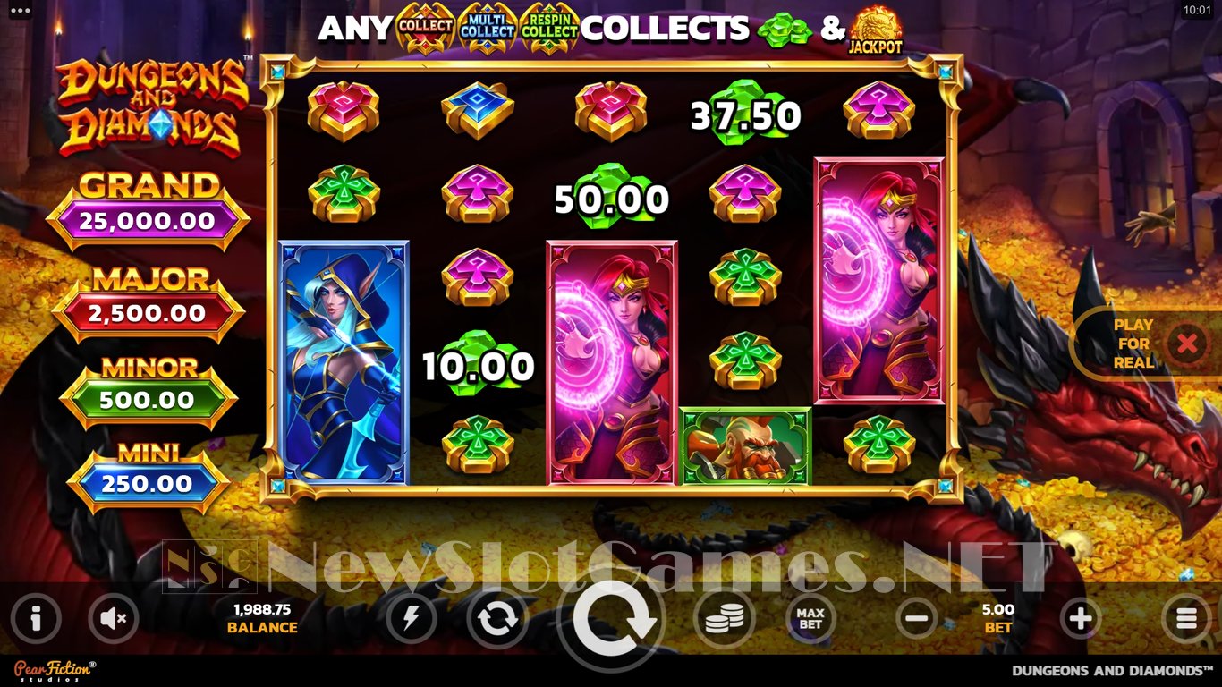Dungeons and Diamonds Slot Slot Image in Demo - pic. 4