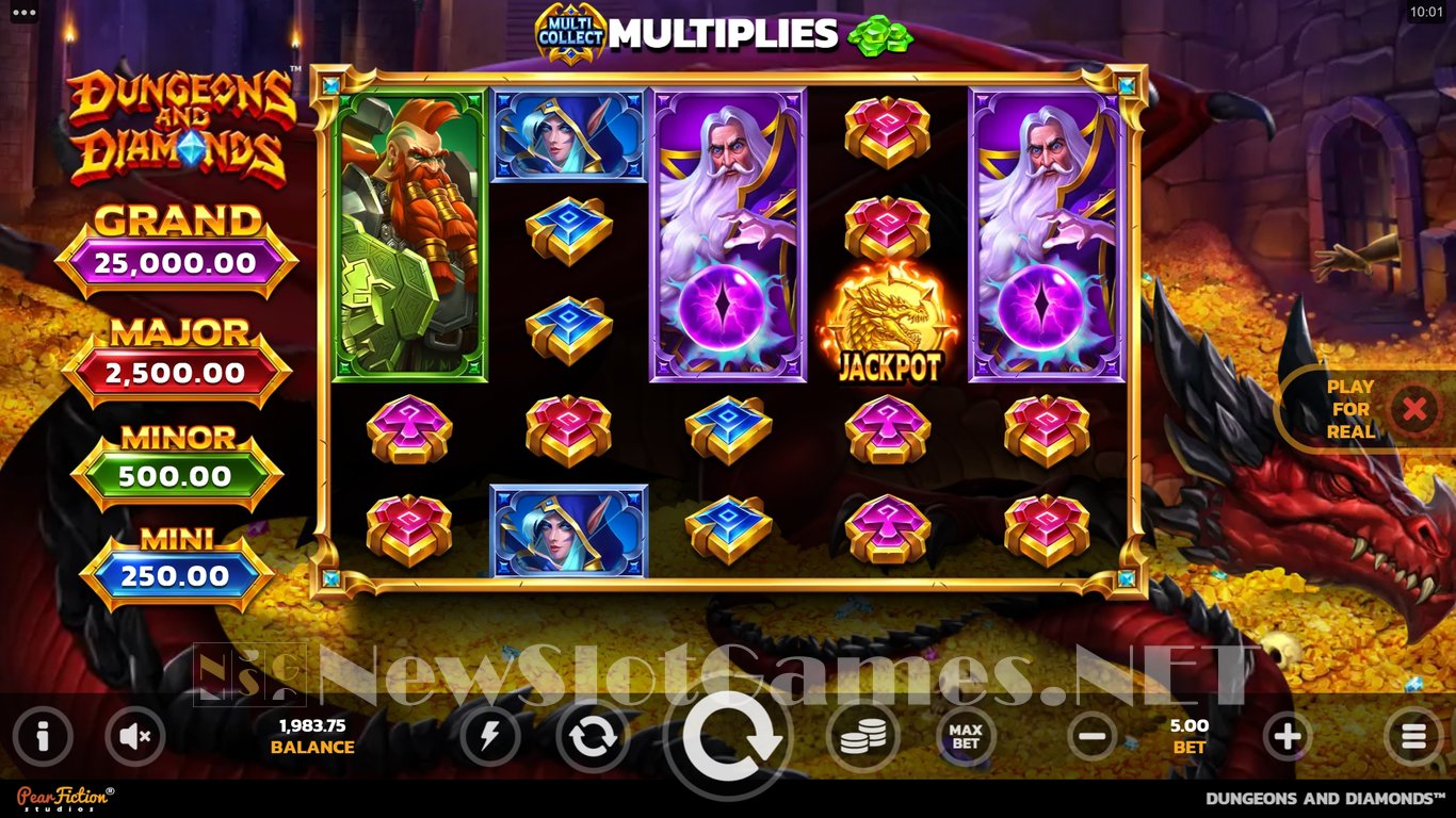 Dungeons and Diamonds Slot Slot Image in Demo - pic. 8