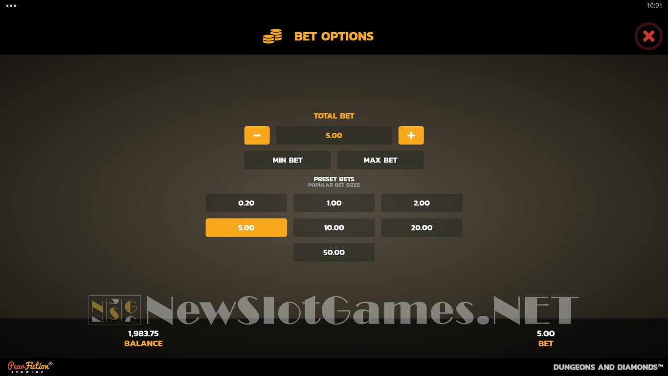 Dungeons and Diamonds Slot Slot Image in Demo - pic. 9