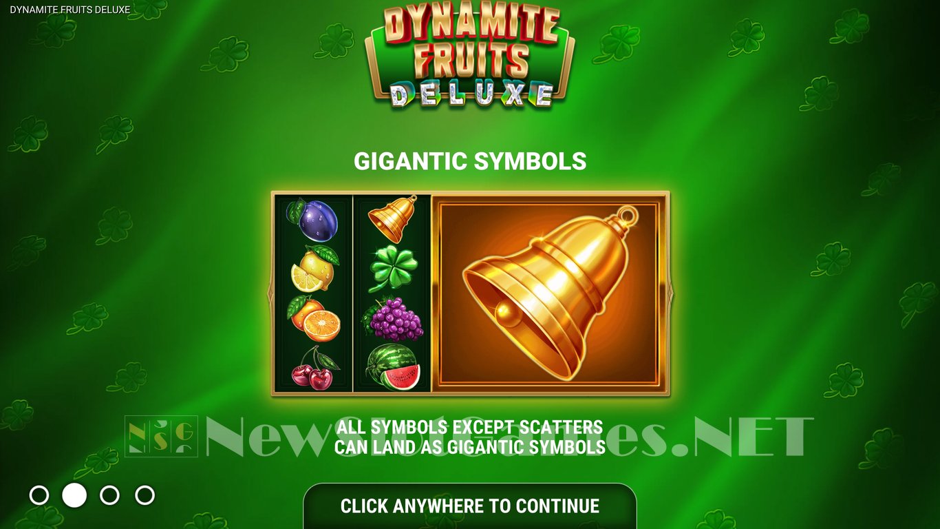 Dynamite Fruits Deluxe Slot Demo Image