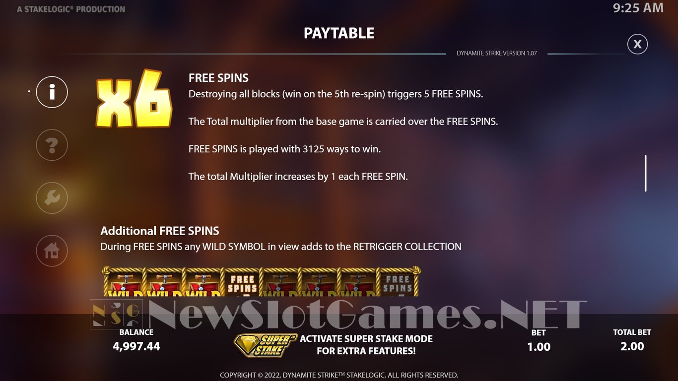 Dynamite Strike Slot Slot Image in Demo - pic. 6