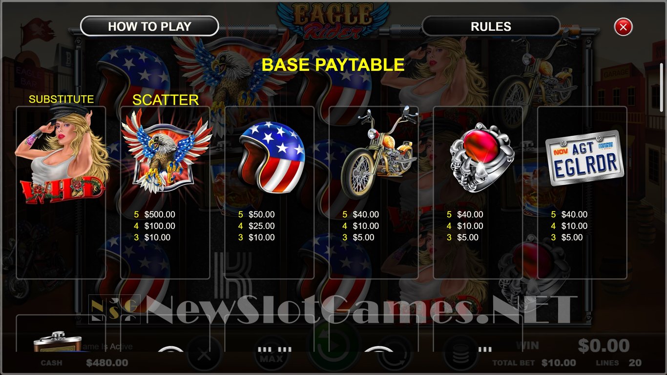 Eagle Rider Slot Slot Image in Demo - pic. 3
