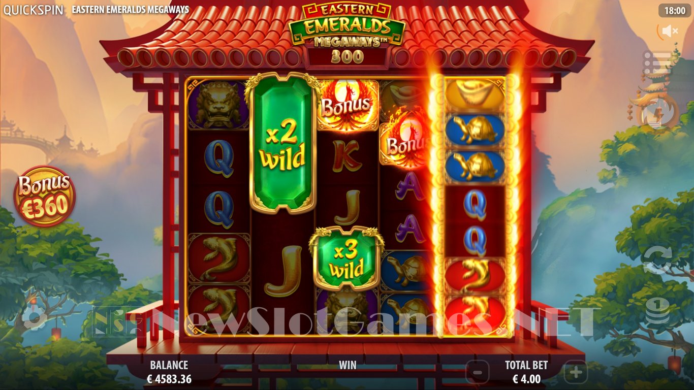 Eastern Emeralds Megaways Slot Slot Image in Demo - pic. 12