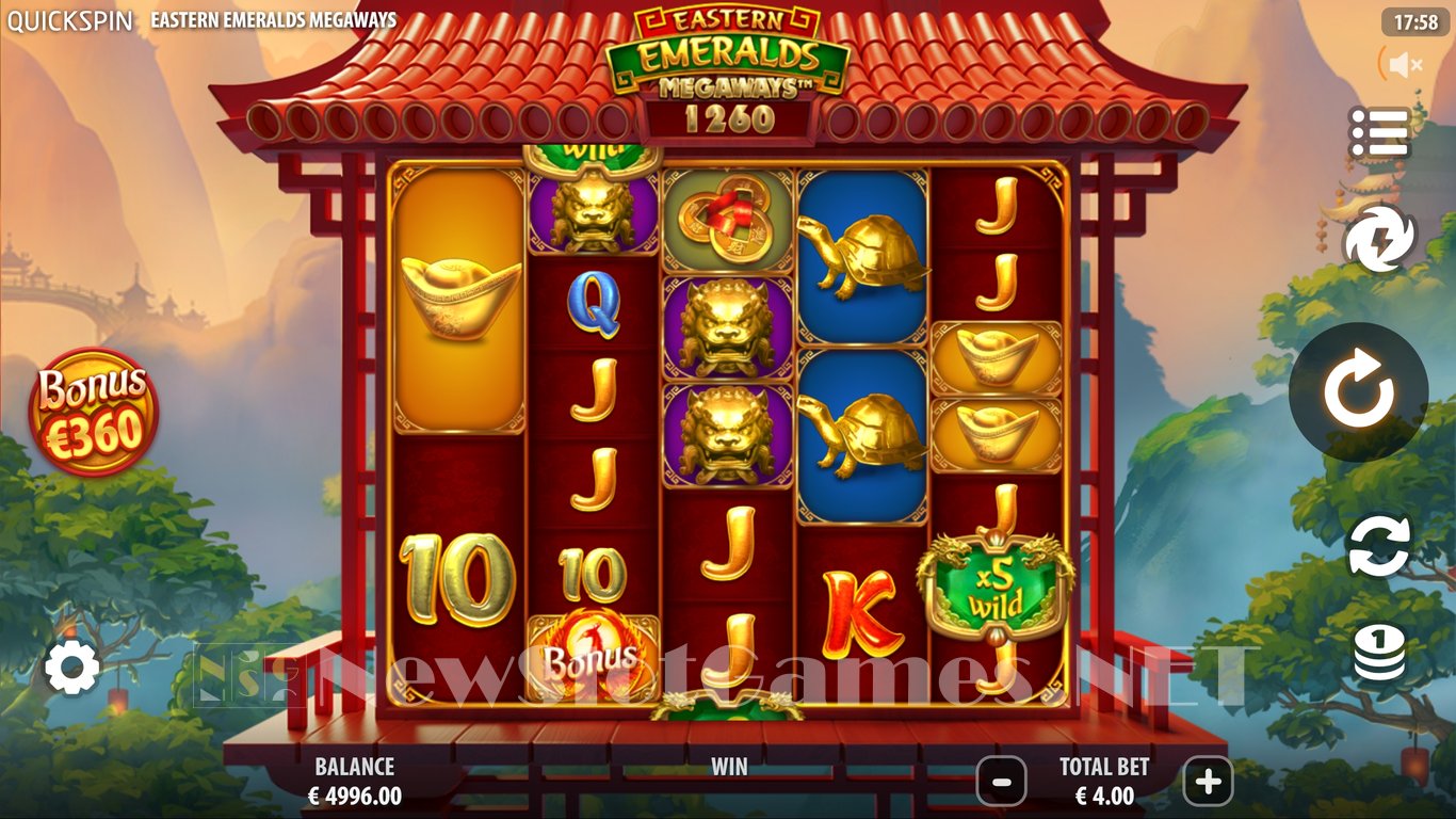 Eastern Emeralds Megaways Slot Slot Image in Demo - pic. 2