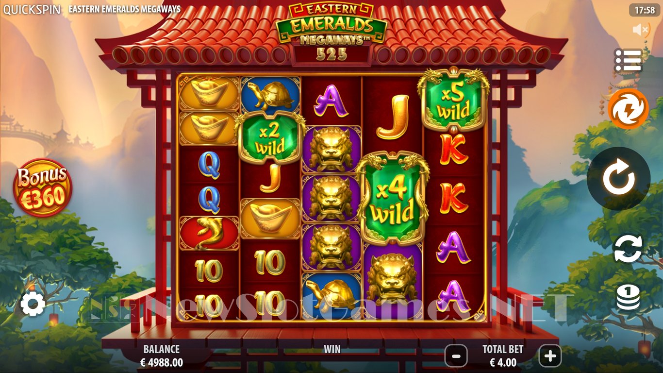 Eastern Emeralds Megaways Slot Slot Image in Demo - pic. 3